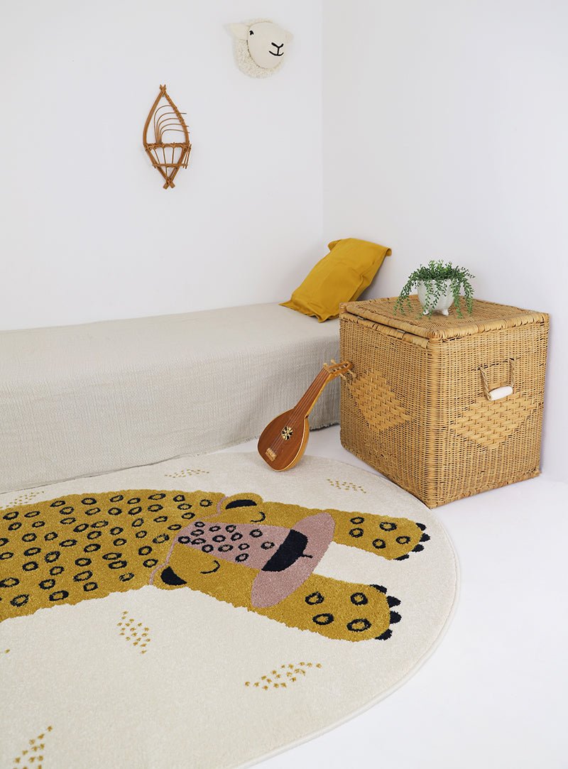 Alfombra Algodón Lavable Kleo Sienna - Nanetes